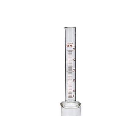 PROBETA B/VIDRIO 50 ML CLASE A GRAD.AZUL