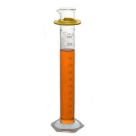 PROBETA BASE DE VIDRIO 250ML P.E.