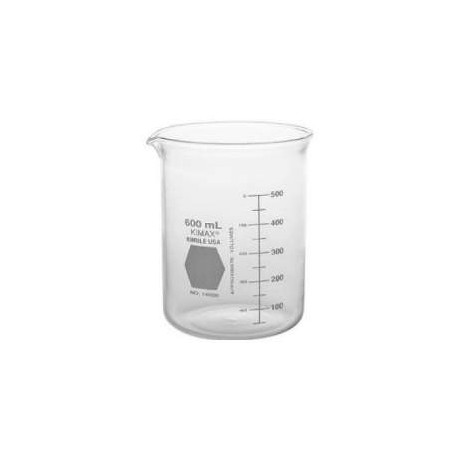 VASO DE PRECIP. 600 ML HEAVY DUTY KIMAX