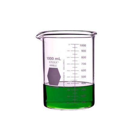 VASO DE PRECIPITADO 1000ML REFORZADO KIMAX
