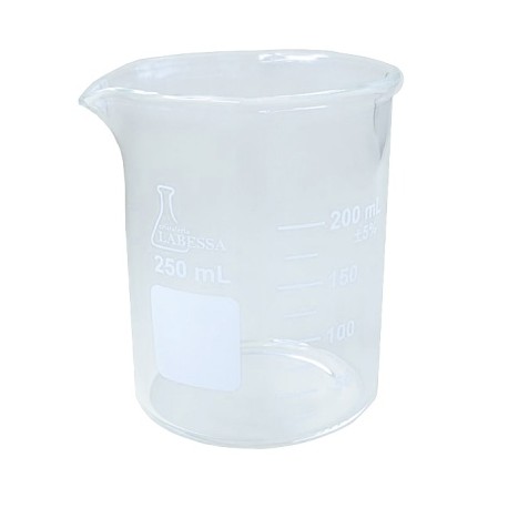 Vaso de precipitado 250 ml labessa boro 3.3