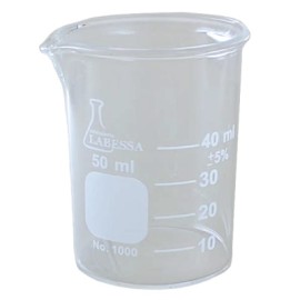 VASO DE PRECIPITADO 50 ML VIDRIO BORO 3.3