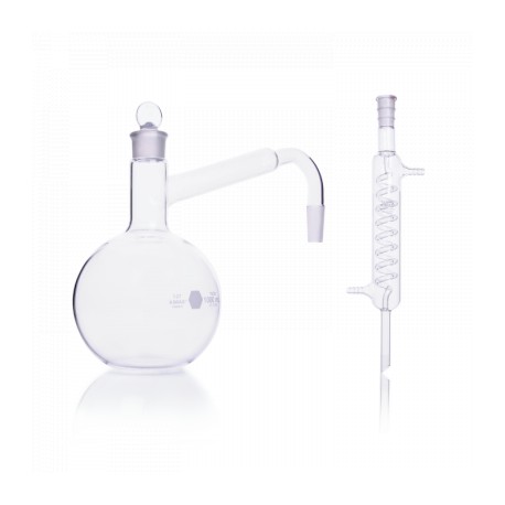 APARATO DE DESTILACION 500ML KIMAX