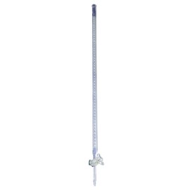 BURETA LLAVE DE VIDRIO 100ML PYREX CERTIFICADA