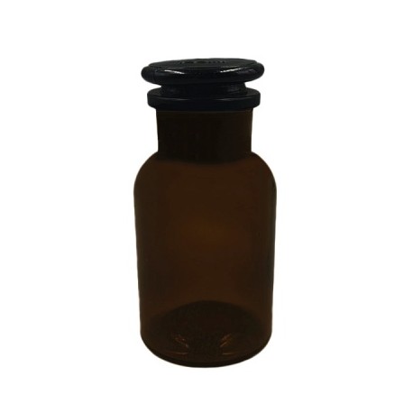 FRASCO REACTIVO AMBAR BOCA ANCHA 250ML