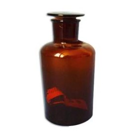 FRASCO REACTIVO AMBAR BOCA ANGOSTA 250ML