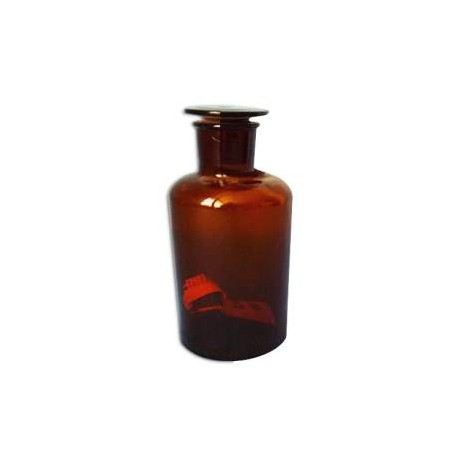 FRASCO REACTIVO AMBAR BOCA ANGOSTA 250ML
