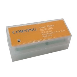 Cubre objetos 18 x 18 mm caja con 200 piezas