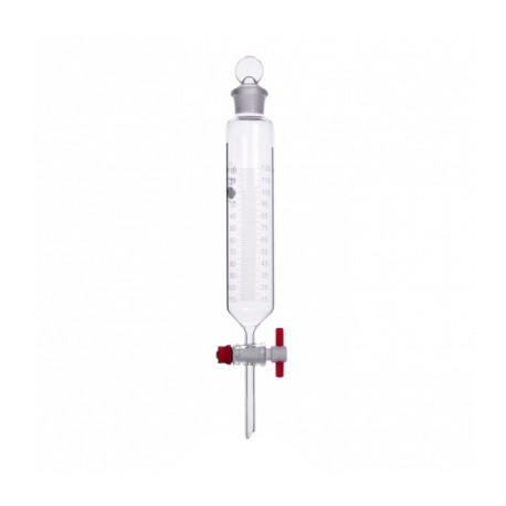 EMBUDO DE SEPARACION 500ML CILINDRICO T/LL PTF