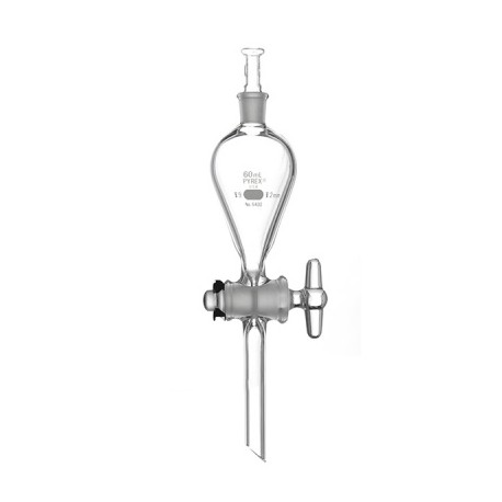 EMBUDO DE SEPARACION 60 ML T/LL VIDRIO PYREX