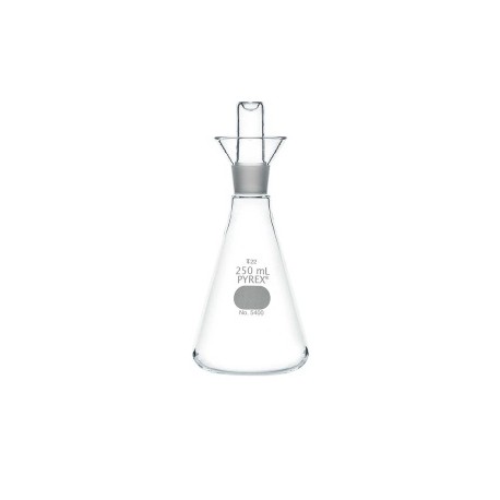 MATRAZ DETERMINACION DE YODO 250ML TAPON DE VIDRIO PYREX
