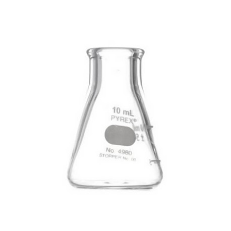 MATRAZ ERLENMEYER 10 ML PYREX