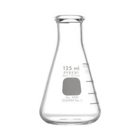 MATRAZ ERLENMEYER 125 ML PYREX