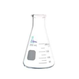 MATRAZ ERLENMEYER 250ML VIDRIO BORO 3.3