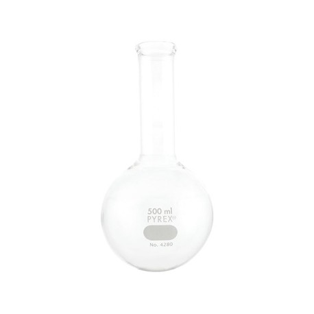 MATRAZ FONDO REDONDO 500ML PYREX CUELLO LARGO