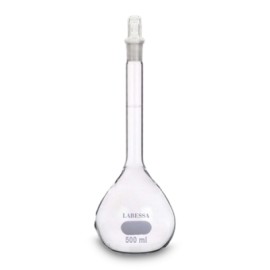 MATRAZ VOLUMETRICO 500 ML T/VIDRIO LABESSA